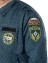 Куртка форменная МЧС арт.747654 Патруль с шевронами тк Вискоза цвет синий