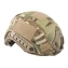 Чехол на тактический шлем камуфляж MTP с большой панелью велкро