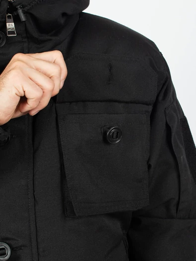 Куртка для охоты и рыбалки Горка Зима 2 - 30С арт.746472 цвет черный