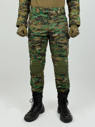 Костюм тактический БЕЗ наколенников камуфляжный Digital FSB