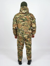 Костюм зимний мужской Горка Ангара - 30С камуфляж MTP