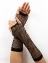 Женские перчатки в сеточку цвет черный