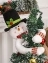 Снеговик игрушка на елку обнимашка подарочная