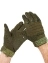 Перчатки тактические новые с 3 полосами цвет олива зеленая