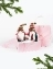 Подарочный набор Гномы в полосатых колпаках с бубенчиком 2 шт. в розовой коробке с пакетом