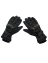 Перчатки тактические зимние А11 с мягкими вставками цвет чёрный