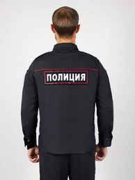 Костюм ППС полиции летний иссиня-чёрный нового образца