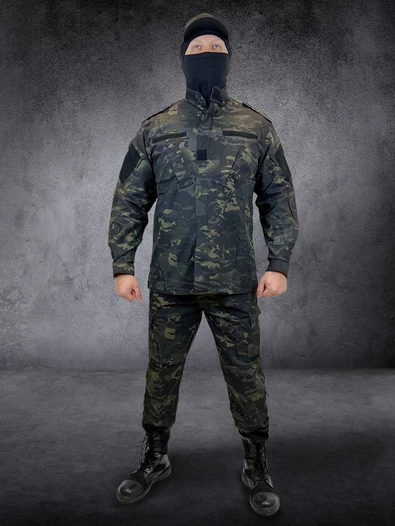 Костюм военный милитари ACU камуфляж, MTP black