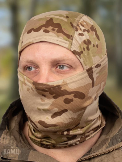 Бейсболка BBC + балаклава камуфляж MTP