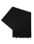 Кашне шарф полушерстяной размер 120 х 20 см цвет черный