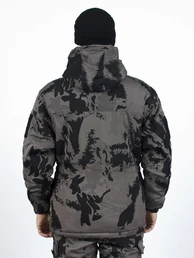 Костюм камуфляжный зимний мужской Горка Зима - 30С цвет Night camo