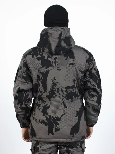 Костюм камуфляжный зимний мужской Горка Зима - 30С цвет Night camo