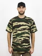Футболка мужская 100% хлопок камуфляж tiger stripe Тигр
