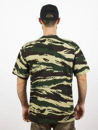 Футболка мужская 100% хлопок камуфляж tiger stripe Тигр