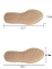Зимние стельки с подогревом одноразовые туристические грелки для обуви Мужские цвет оранжевый (5 пар)