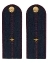 Погоны ФСИН на КИТЕЛЬ картон (в сборе) укомплектованные с фурнитурой звание мл. лейтенант 14х5 см