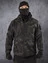 Костюм демисезонный на флисе ткань Софтшелл Softshell цвет камуфляж mtp black