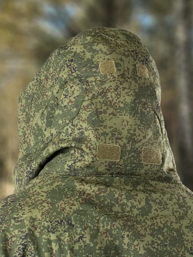 Костюм демисезонный на флисе ткань Софтшелл Softshell цвет камуфляж Цифра
