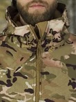 Костюм демисезонный на флисе ткань Софтшелл Softshell цвет камуфляж mtp