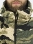 Костюм тактический демисезонный "SOFT" ткань Rip-Stop на флисе цвет камуфляж Woodland Grey