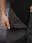 Брюки демисезонные на флисе тактические ткань Софтшелл Softshell цвет серый