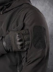 Куртка мужская Kamukamu тактическая военная демисезонная на флисе ткань Softshell цвет Черный