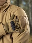 Куртка мужская Kamukamu тактическая военная демисезонная на флисе ткань Softshell цвет Койот
