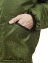 Куртка мужская Kamukamu демисезонная бомбер цвет хаки зеленый