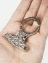 Брелок для ключей серебристый металлический стиль "Томагавк Стеклобой" 6,7 см на 4,8 см