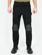 Брюки с наколенниками тактические летние RipStop цвет Черный (Black)
