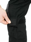 Брюки с наколенниками тактические летние RipStop цвет Черный (Black)
