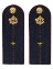 Погоны ФСИН на куртку (в сборе) укомплектованные с фурнитурой звание мл. лейтенант 14х5 см