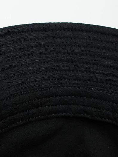 Панама для взрослых летняя 100% хлопок ONESIZE цвет черный