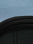Бейсболка летняя с изогнутым козырьком Snapback цвет голубой джинсовый