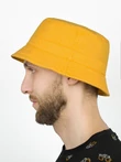 Панама для взрослых летняя 100% хлопок ONESIZE цвет желтый