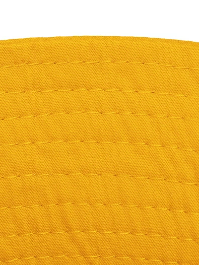 Панама для взрослых летняя 100% хлопок ONESIZE цвет желтый