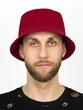 Панама для взрослых летняя 100% хлопок ONESIZE цвет красный