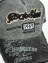Бейсболка потертая RockShank 1969 100% хлопок Цвет черно-серый