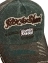 Бейсболка потертая RockShank 1969 100% хлопок Цвет коричнево-зеленый