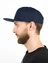 Бейсболка летняя с прямым козырьком Snapback цвет синий
