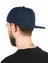 Бейсболка летняя с прямым козырьком Snapback цвет синий