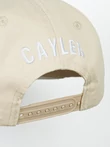 Бейсболка летняя с прямым козырьком Snapback с нашивкой Amsterdam цвет бежевый
