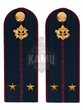 Погоны ФСИН на куртку картон (в сборе) укомплектованные с фурнитурой звание Лейтенант 14х5 см