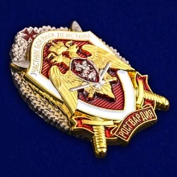 Знак Росгвардии "Участник боевых действий"
