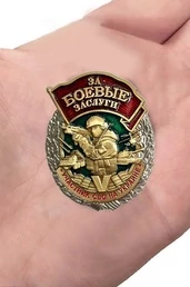 Знак "За боевые заслуги" участнику СВО