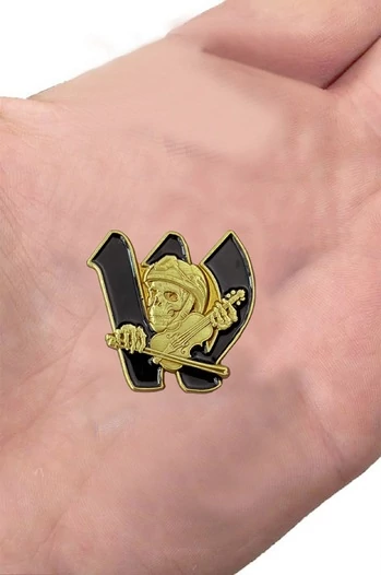 Фрачный знак Вагнера с буквой W
