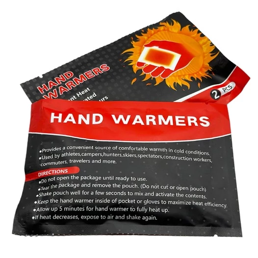 Комплект портативных самонагревающихся грелок Hand Warmers 4 шт