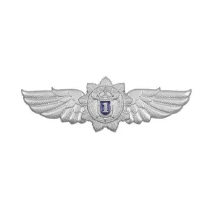Нагрудный знак ФСО 1 класс серебристый