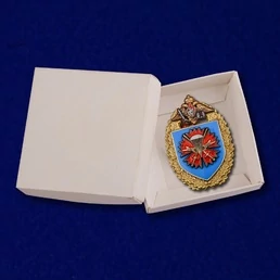 Нагрудный знак "45-й отдельный гвардейский разведывательный ордена Александра Невского полк специального назначения ВДВ"