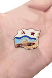 Знак ВМФ СССР "За дальний поход" №1006